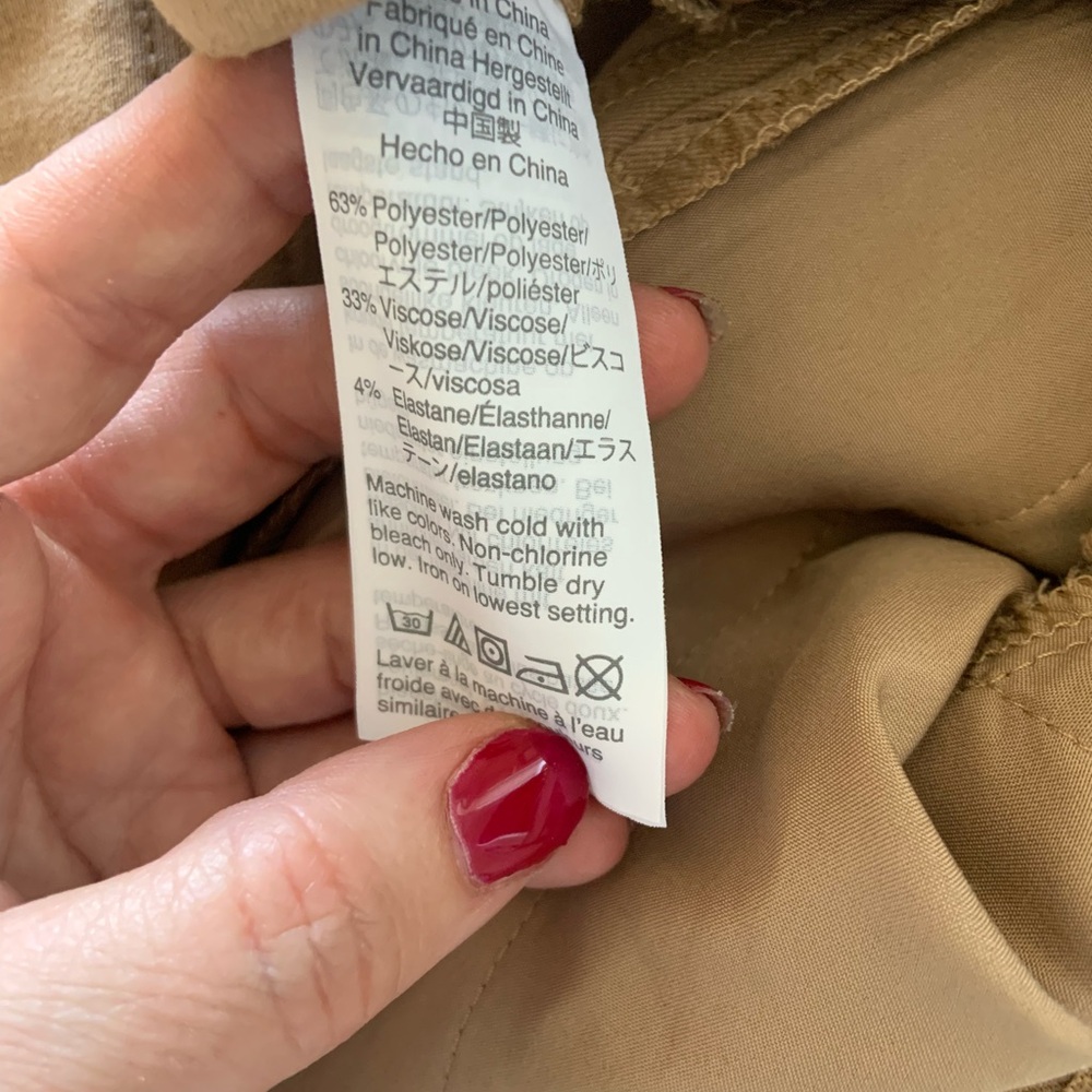 J. Crew camel pants - never worn NWOT - Picture 3 of 5